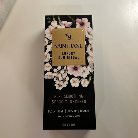 NIB Saint Jane Beauty Luxury Sun Ritual Pore Smoothing Face Sunscreen SPF 30 - Picture 2 of 2